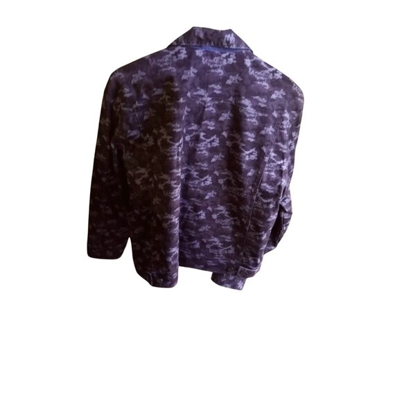 Tallia Sport Mens size M Paisley Lining Cotton Polyester Camo Trucker Jacket NWT - Picture 3 of 11